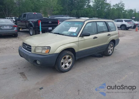 2003 Subaru Forester X from USA, damaged, VIN JF1SG636X3G740535